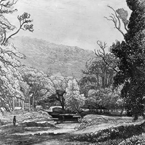 In Werrington Park, 1823 (engraving)