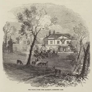 The White Lodge (The Ranger s), Richmond Park (engraving)