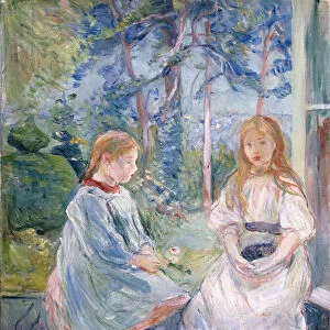 Young Girls at the Window, 1892 (oil on canvas)