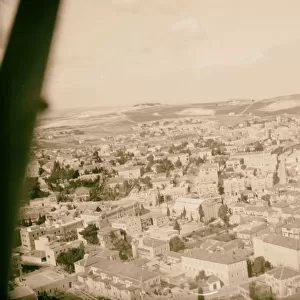 Air views Y. M. C. A 1933 Jerusalem Israel