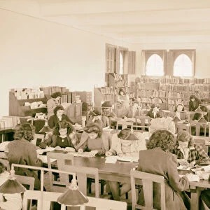 Beirut Junior Girls College library 1946 Lebanon