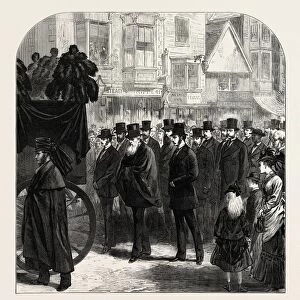Dr. Livingstones Remains at Southampton: Procession to the Railway Station