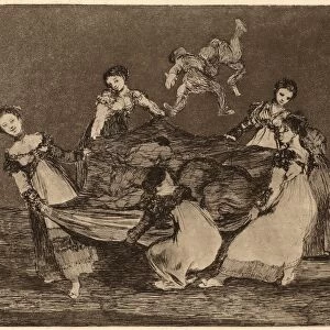 Francisco de Goya, Disparate femenino (Feminine Folly), Spanish, 1746 - 1828, in