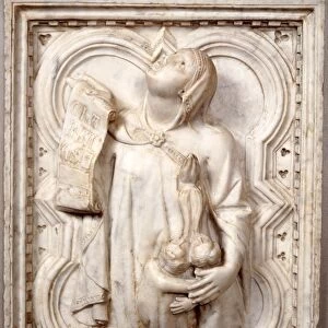 Giovanni di Balduccio (Italian, active 1318-1319-1349), Charity, c. 1330, marble
