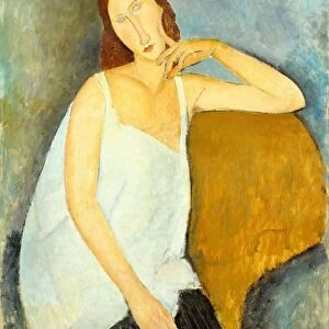 Jeanne Hbuterne, 18981920, 1919, Oil, canvas, 36 x 28 3 / 4, 91. 4 73 cm, Paintings