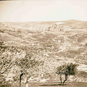 Jerusalem south Kedron Kidron Valley 1898 Israel