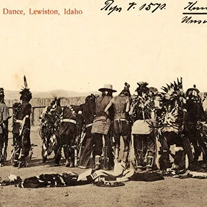 Nez Perce Tracht Dance United States War dance