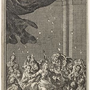 Outpouring of the Holy Spirit, Jan Luyken, Anonymous, 1712