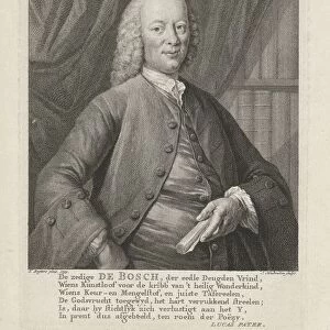 Portrait Bernardus de Bosch De zedige de Bosch