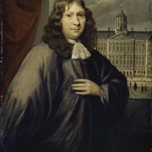 Portrait Cornelis le Gouche 1638-1681 1671 oil