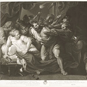 Samson betrayed Delilah Green Valentine 1739-1813