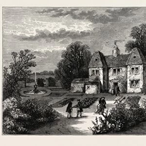 The Spring Garden, Worlds End, London, UK, 19th century engraving