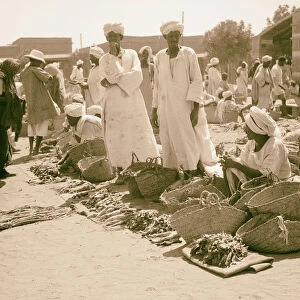 Sudan Omdurman vegetable market 1936