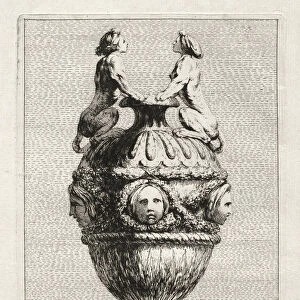 Suite Vases Plate 5 1746 Jacques Francois Saly