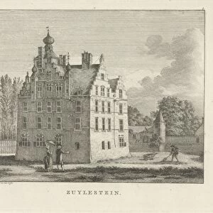 View of the estate Zuilestein, print maker: Jan Evert Grave, 1786 - 1805