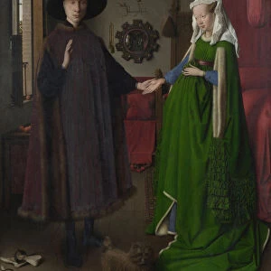 The Arnolfini Portrait, 1434. Artist: Eyck, Jan van (1390-1441)