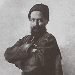 Artist Pavel Shcherbov on the Caucasus, 1900s