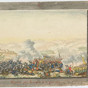 The Battle of Kulevicha on June 11, 1829, 1829. Artist: Anonymous