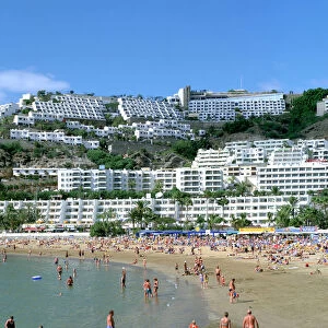 Beach, Puerto Rico, Gran Canaria, Canary Islands