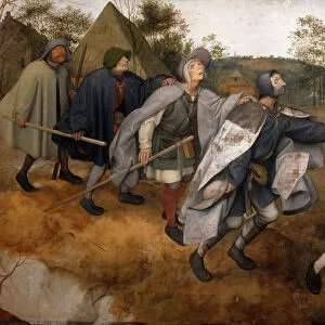 The Blind Leading the Blind, 1568. Creator: Bruegel (Brueghel), Pieter, the Elder (ca 1525-1569)