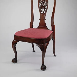 Side Chair, 1742 / 90. Creator: Unknown