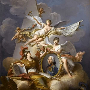 Charles Louis Auguste Fouquet, duc de Belle-Isle (1684-1761). Artist: Valade, Jean (1710-1787)