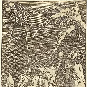 Christ Descending into Hell, c. 1513. Creator: Albrecht Altdorfer