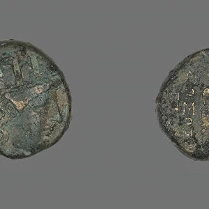 Coin Depicting the Goddess Kybele, 2nd-1st century BCE. Creator: Unknown