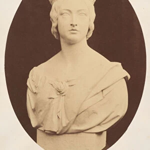 Copy of a Bust of Her Majesty Queen Victoria, by Joseph Durham, Esq. F. S. A. 1857