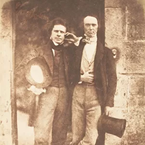 D. O. Hill and W. B. Johnstone, 1843-47. Creators: David Octavius Hill, Robert Adamson