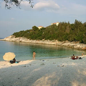 Dafnoudi Beach near Fiscardo, Kefalonia, Greece