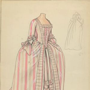 Dress, c. 1940. Creator: Jean Peszel