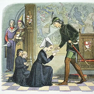 Edward IV of England and Lady Elizabeth Grey, 1464 (1864)