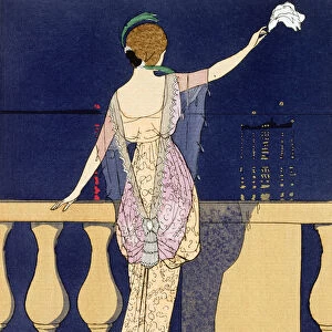 Farewell at Night, c1910s. Artist: Georges Barbier