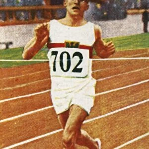 German sprinter Joachim Büchner, 1928. Creator: Unknown