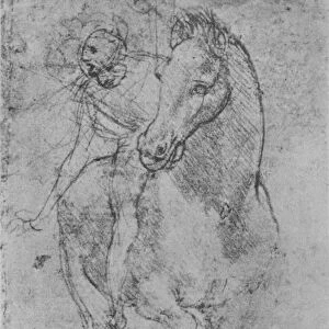 A Horseman, c1480 (1945). Artist: Leonardo da Vinci
