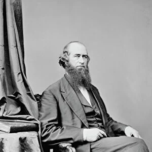 Jacob Benton of New Hampshire, between 1860 and 1875. Creator: Unknown