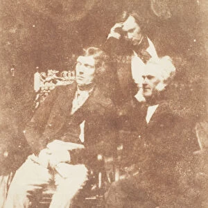 James Gordon, Dr. Hanna, and Mr. Cowan, 1843-47. Creators: David Octavius Hill