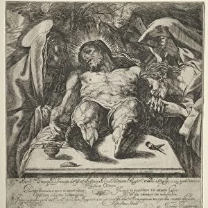 The Lamentation. Creator: Orazio Borgiani (Italian, 1578(?)-1616)