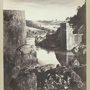 Landscape with Ruin, c. 1870. Creator: Felix Thiollier