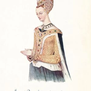 Margaret, Queen of Scots, wife of James IV of Scots, 1912. Artist: Edmund Thomas Parris