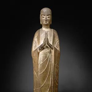 Monk, Sui Dynasty (589-618 A. D. ). Creator: Unknown