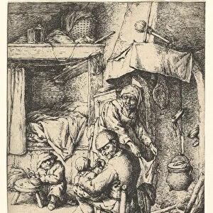 The Pater Familias, 1648. Creator: Adriaen van Ostade