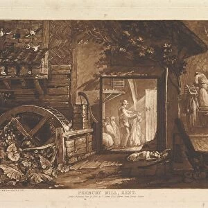 Pembury Mill, Kent (Liber Studiorum, part III, plate 12), June 10, 1808