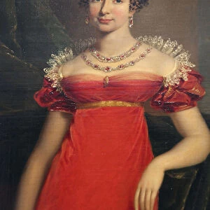 Portrait of the Grand Duchess Maria Pavlovna, c1822(?). Artist: George Dawe