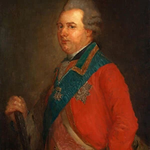 Portrait of Prince Charles of Hesse-Kassel (1744-1836). Creator: Perronneau, Jean-Baptiste