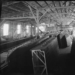Saunders Shipyard (Interior), Cowes, 1938. Creator: Kirk & Sons of Cowes