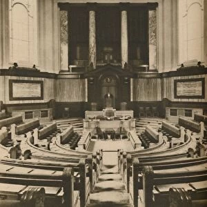 Splendid Hall for the Deliberations of the Members of the London County Council, c1935
