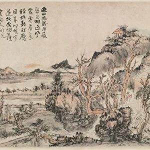 Spring Landscape, 2nd half 17th Century. Creator: Kuncan (Chinese, 1612-c. 1673)