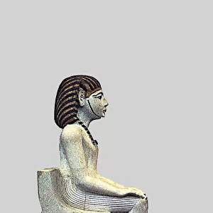 Statue of Amenhotep I (1558 - 1530 a. C. ), pharaoh of the XVIII dynasty